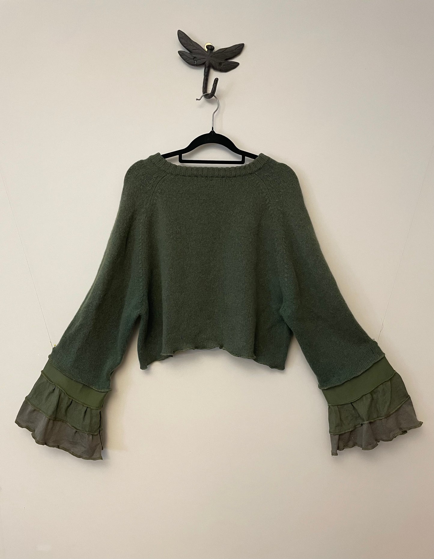 Green Wool Top