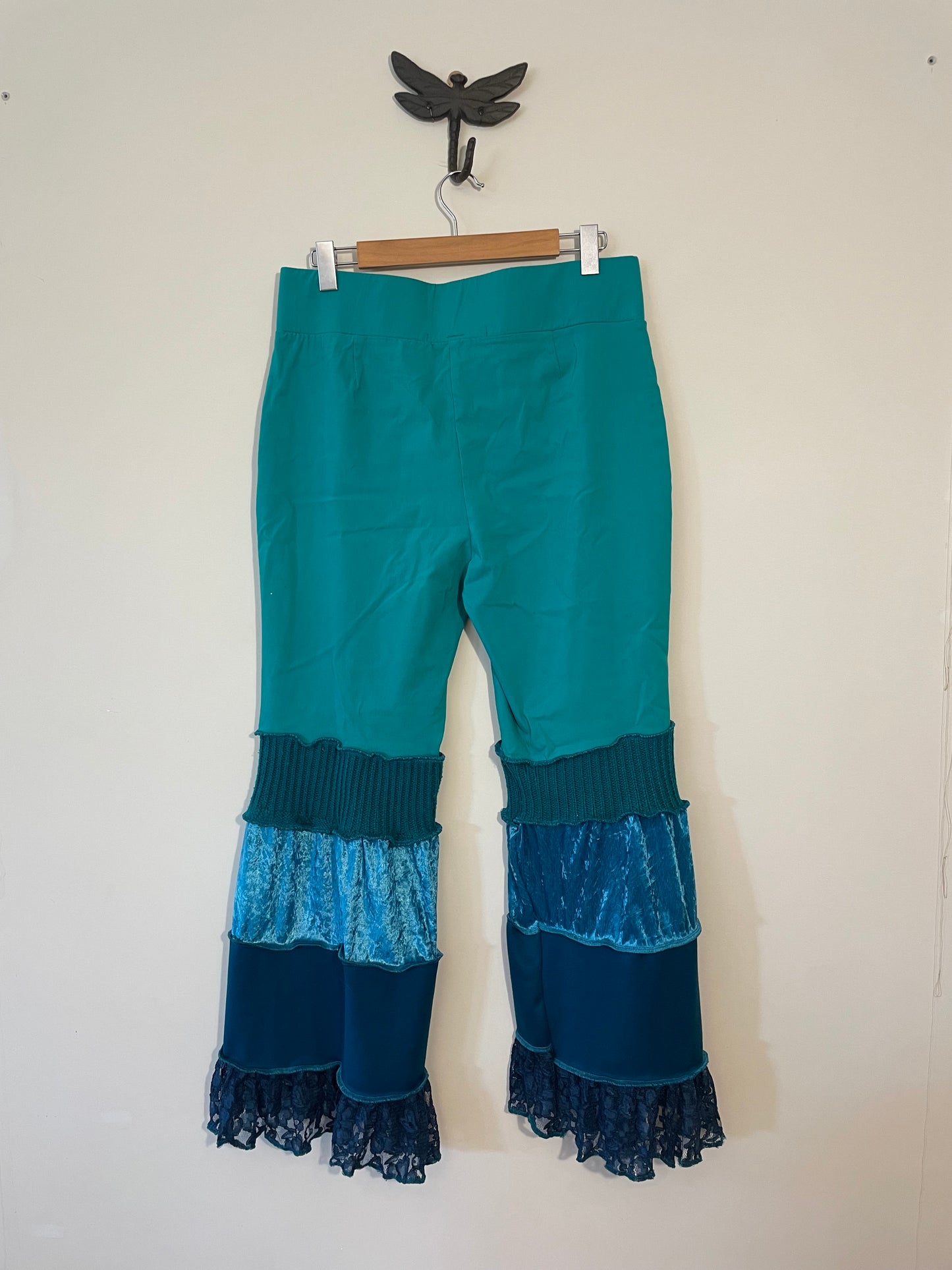 Aqua Flare Pants