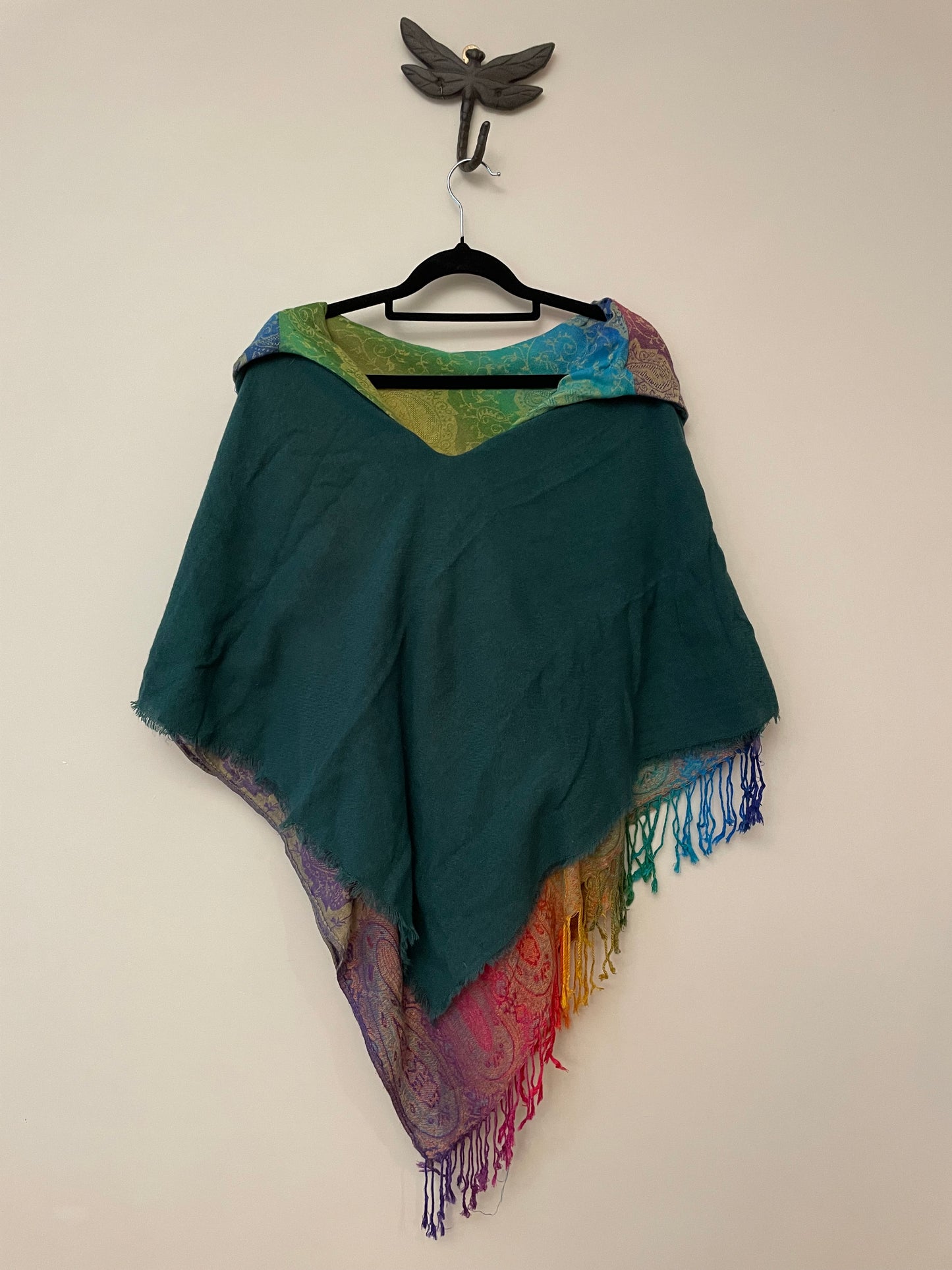 Rainbow Poncho