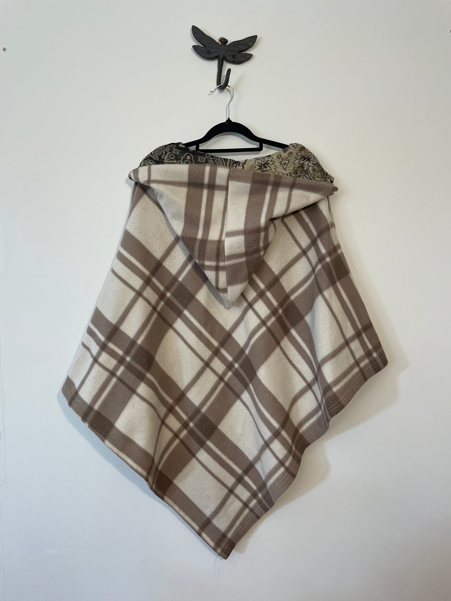 Sparkly Brown Poncho