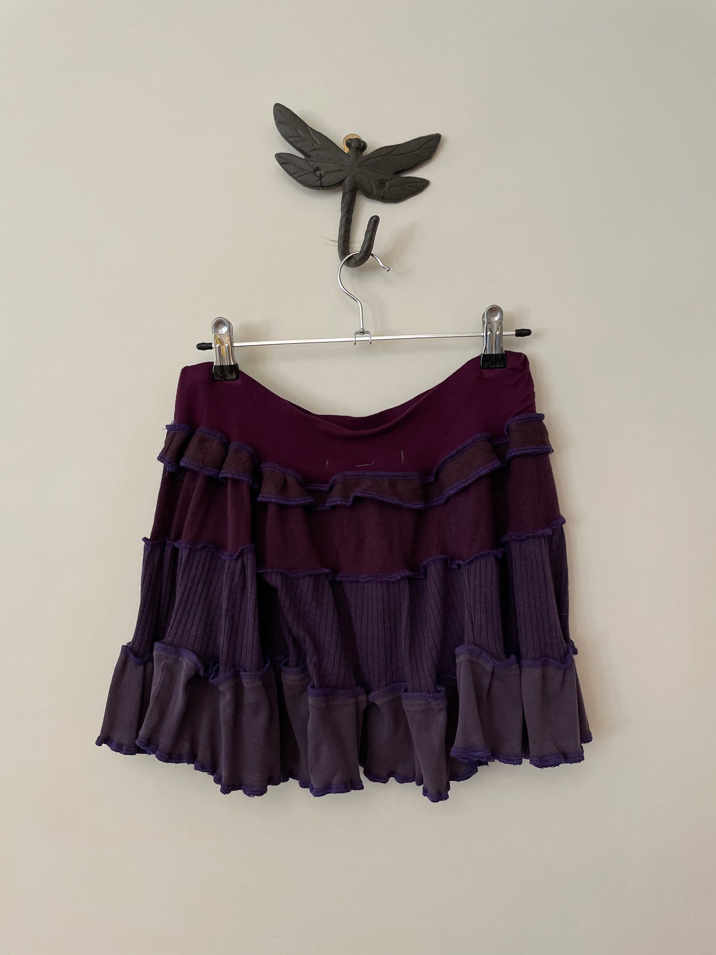 Purple Mini Skirt