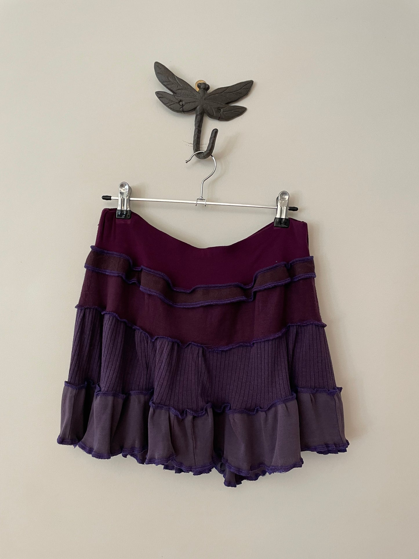 Purple Mini Skirt