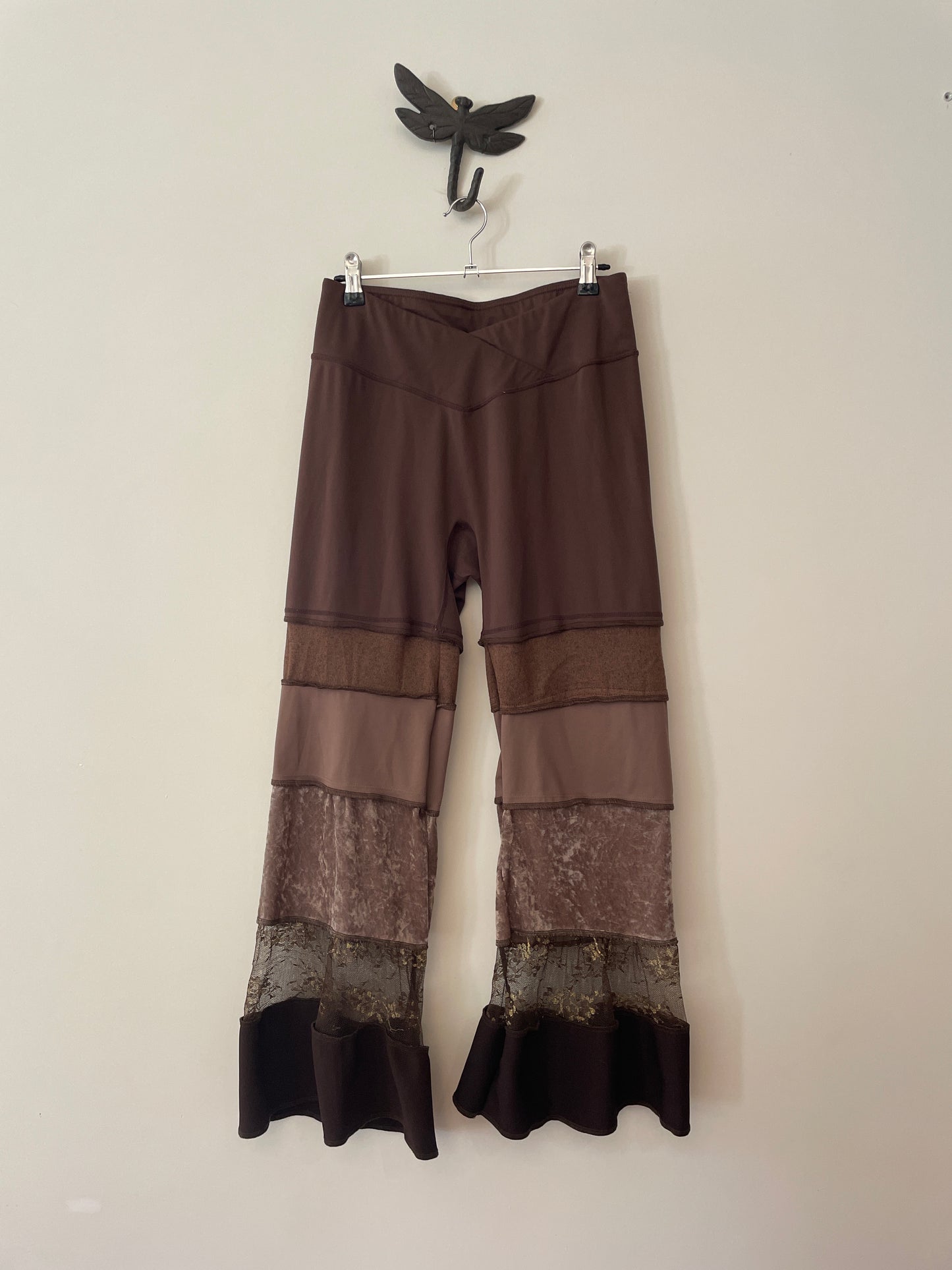 Dark Brown Flare Pants