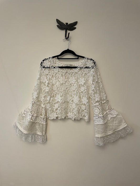 White Lace Top