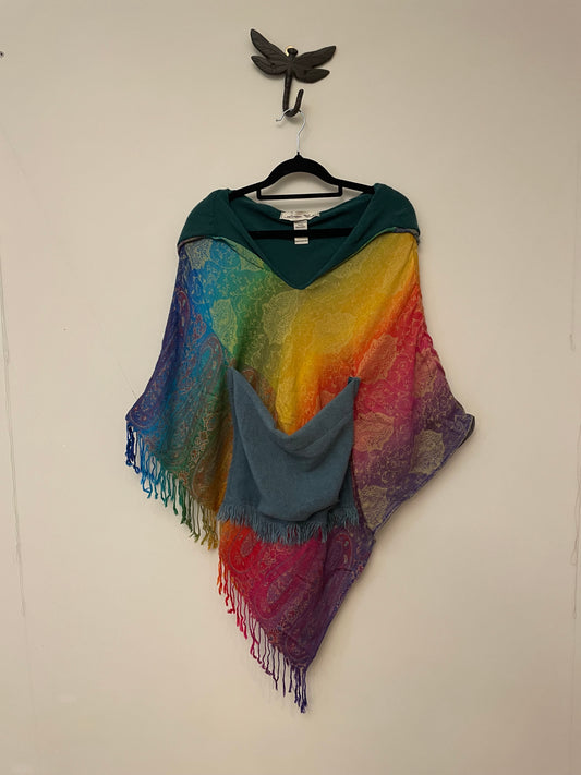 Rainbow Poncho