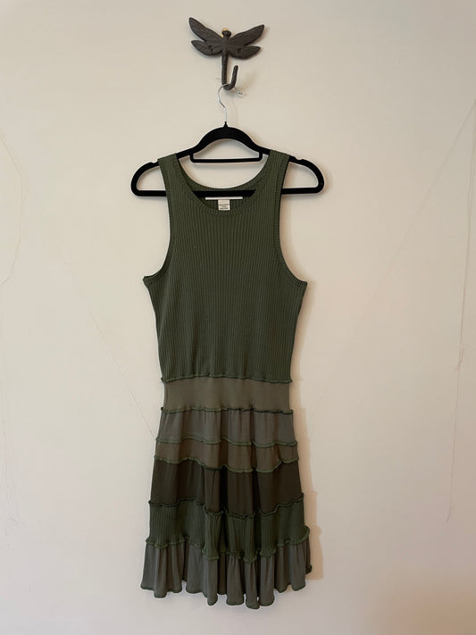 Olive Green Dress