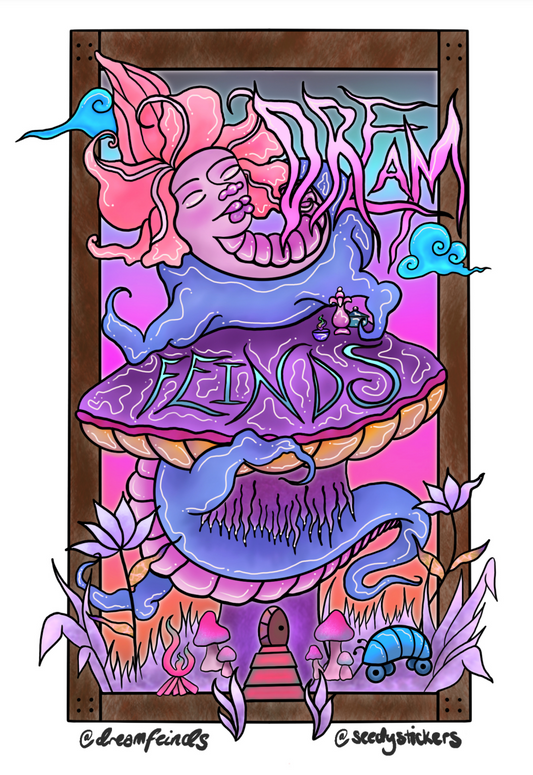 Dream Feinds Sticker by Chloe Danielle Tattoo